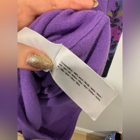 IVKO Intarsia Dress, Floral Pattern - Picture 9 of 11